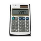8-Digit Dual Power Pocket Calculator, 2-7/8x4-3/4x5/16