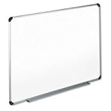 UNV43724 - Nonmagnetic Melamine Dry Erase Marker Board