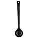 Carlisle 4360-503 Black 2 Oz. Measure Misers Solid Spoon (Case of 12)