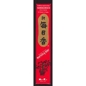 Incense, Morning Star Sandalwood (50 Sticks)