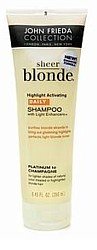 John Freida Sheer Blonde Highlight Daily Shampoo 8.45 oz.