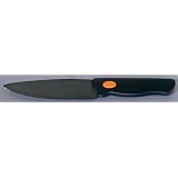 5 Chef's Utility Knife: Black Handle Black Ceramic Blade Knives by StealStreet