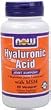 NOW Hyaluronic Acid with MSM - Vegetarian Capsules