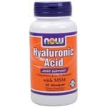 Hyaluronic Acid by NOW Foods - Joint And Immune Enhancers (100mg - 60 Vegetarian Capsules)