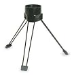 Westward 1AGT4 Tripod Stand, Flashlight Accessory, Black