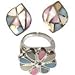 Earring and Ring Sets Sterling Silver with Pearl Indian Style - Online Jewelry