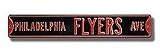 Steel Street Sign: PHILADELPHIA FLYERS AVE