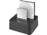 Sharkoon SATA QuickPort Duo Massenspeicher Kontroller (8,9 cm (3,5 Zoll), 300 MBps, USB 3.0)