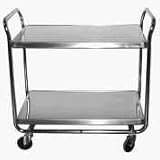 CART BUS 2-SHELF 21"x33", EA, 16-0220 VOLLRATH COMPANY UTILITY CARTS