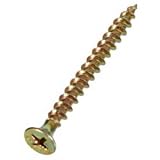 Hillman #40892 50PK 8x2-1/2 Gold Screw