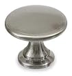 Battalion 1WAJ5 Round Cabinet Knob, Steel, 1 3/4 In L