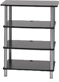 Sanus Systems AFA Accurate Furniture Audio Stand (Black)