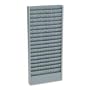 Buddy Products Adjustable Time Card Rack, Steel, 17 to 51 Pockets, 6.25 Inch Pocket Height, 4.125 to 12.75 Inch Pocket Width, Gray, (0803-1)