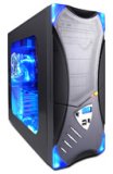 Apevia X-Plorer Black & Silver Gaming Midi Pc Case No Power Supply