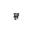 Nambe Joust Wine Rack, Holds 6 Bottles