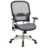 OSP1566C615R - Managerial Mid-back Chair, 27-3/7x27-3/4x45, Black