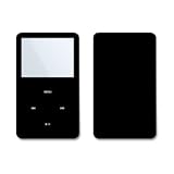 Solid Black Design Skin Decal Sticker for Apple iPod video 30GB/ 60GB/ 80GB Player