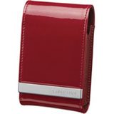 Sony LCS-THM/RI Genuine Leather Soft Carrying Case for Sony T300, T70, and T2 Digital Cameras (Red)