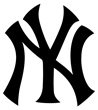 New York Yankees 6 Inch Cap Logo Car Magnet