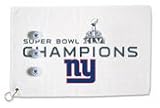 New York Giants Super Bowl XLVI Champions Golf Gift Set: 3 Golf Balls, 16x25 Sports Towel with Clip