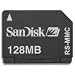 SANDISK SDMRJ-128-A10M Reduced-size Multimediacard for Mobile Phones