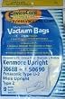 Kenmore 50688 Vacuum Bags Microfiltration with Closure - 9 Pack, Panasonic U-2 Vacuums.