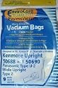 Kenmore Upright 50688 and 50690 and Panasonic Type U-2 and Miele Upright Type Z Vacuum Bags Microfiltration with Closure - 9 Pack