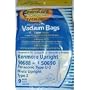 Kenmore Upright 50688 and 50690 and Panasonic Type U-2 and Miele Upright Type Z Vacuum Bags Microfiltration with Closure - 9 Pack