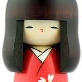 Kokeshi Hanaemi Flower Smile Collectable