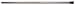 STX Men's Zirconium Lacrosse Shaft for Attack/Midfield - Pewter