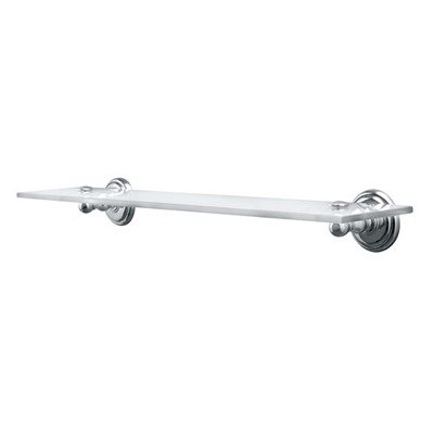 Diana Glass Shelf in Chrome