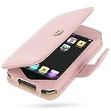PDAir - iPod Touch Leather Book Case PINK