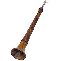Shehnai India Musical Instrument made in Wood