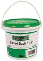 Deacero 7467 Galvanized Barbed Staple, 1-1/2"