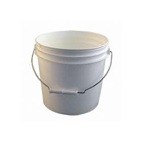 Buy Archaeologist 2 Gallon Plastic White Bucket by Bon now!