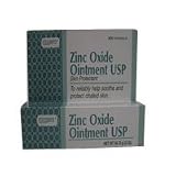 Zinc Oxide Diaper Rash Ointment, by Fougera - 2 Oz/ pack, 4 pack