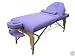 Purple 77 Long 30 Wide 4 Pad Reiki Portable Massage Table