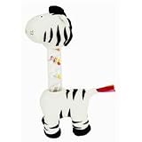 Plush Brainy Baby Shake n Play Zebra 9