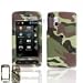 LG Vu / CU920 / CU915 CAMOUFLAGE STYLE DESIGN SNAP-ON CASE COVER WITH REMOVABLE SWIVEL BELT CLIP Image