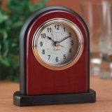 KasselTM Wood Quartz Alarm Clock