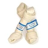 10 count 10 - 11 GoGo Pet White Rawhide Bones