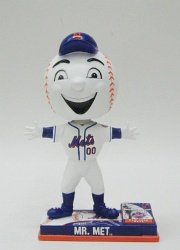 New York Mets Bobblehead - Mr Met 2008 On Field