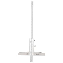 Brown & Sharpe TESA Vernier Depth Gauge, Caliper Type, Metric