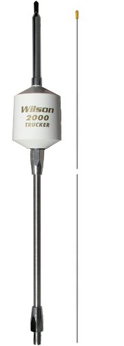 Wilson 2000 Series 3500 Watt Trucker CB Antenna with 5 inch Shaft White