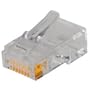RJ45 8C Modular Connectors For Flat Cable 10 Pcs.