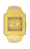 Paul Frank Women's 'Hearts' Yellow Leather Strap #PWGC0903