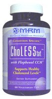 ChoLESStat with Beta-sitosterol, Guggul, Policosanol - 60 - VegCap