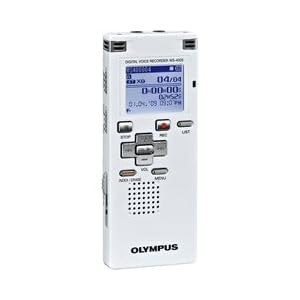 Olympus WS-400 S Digital Recorder (White)