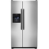 FRIGIDAIRE 26 Cu Ft Side by Side Refrigerator - Frigidaire Series - FFHS2611LS