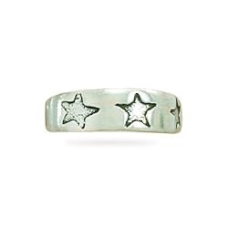 Toe Ring with Star Design